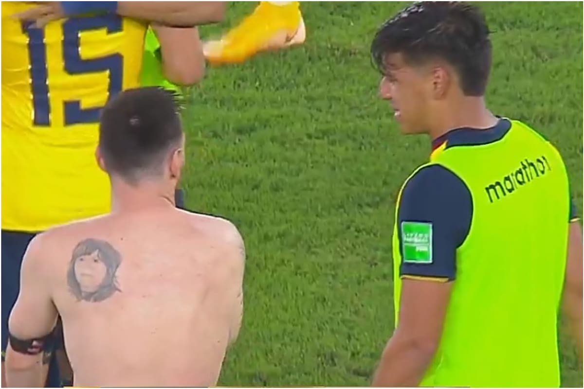 El tatuaje de la mamá de Lionel Messi abrió un divertido debate en las redes
Foto: captura de pantalla