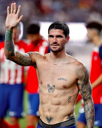 El tatuaje que lució Rodrigo De Paul en honor a Tini