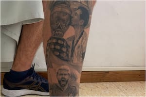 El tatuaje que sorprendió al Kun Agüero en Twitter