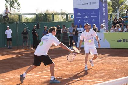 El team Nalbandian-Cambiaso