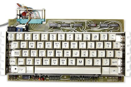 El teclado de la Apple I subastada