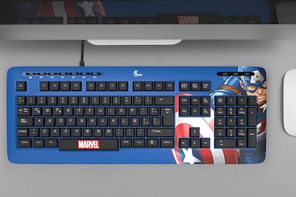 El teclado del Capitán América