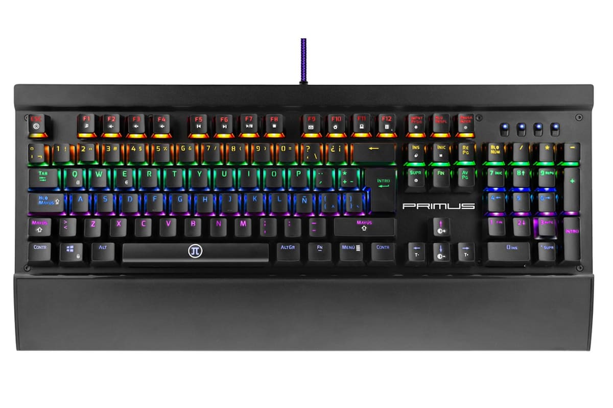 El teclado mecánico Ballista 200 S de Primus