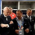 El encendido reclamo del DT de Irán a Infantino, que visitó el vestuario después del empate con Nueva Zelanda
