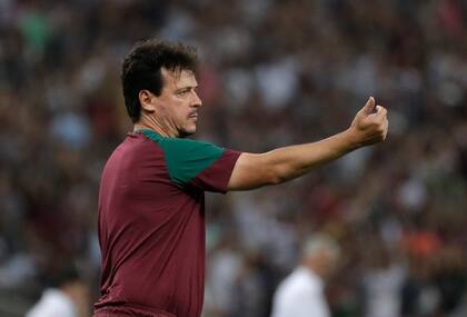 El técnico del Fluminense, Fernando Diniz.