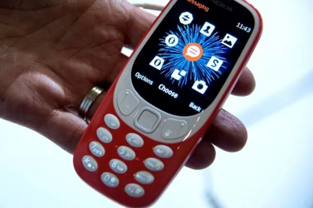 El teléfono Nokia 3310 es uno de los más vendidos, con 126 millones de unidades
