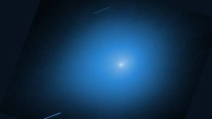 El Telescopio Espacial Hubble captó esta imagen del cometa 3I/ATLAS el 30 de noviembre