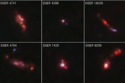 El telescopio espacial James Webb de la NASA ha devuelto imágenes extraordinariamente detalladas en el infrarrojo cercano de galaxias que existieron cuando el universo tenía solo 900 millones de años, incluidas estructuras nunca antes vistas