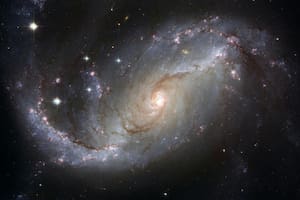 El Telescopio Espacial James Webb descubrió otra galaxia que parece ser el "gemelo perdido" de nuestro hogar (imagen ilustrativa)