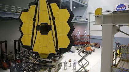 El telescopio James Webb fue enviado al espacio en diciembre de 2021.
