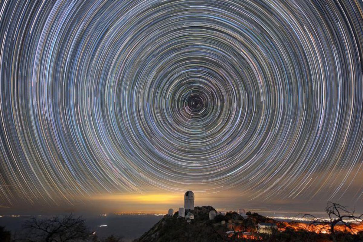 El Telescopio Mayall está ubicado en Arizona, EE.UU.