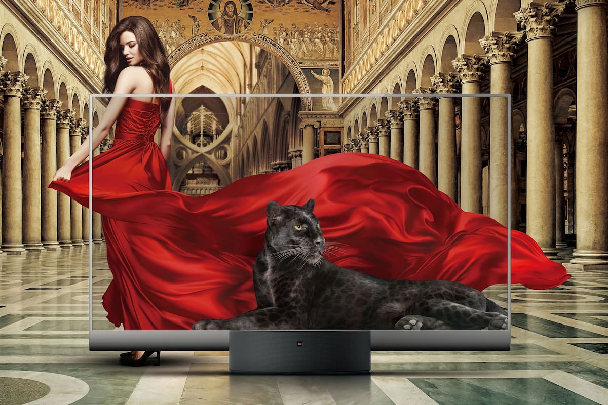 El televisor transparente de Xiaomi, em Mi TV Lux, una pantalla de 55 pulgadas FullHD
