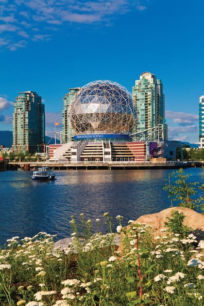 El Telus World of Science, una de las atracciones familiares más populares de la ciudad.
