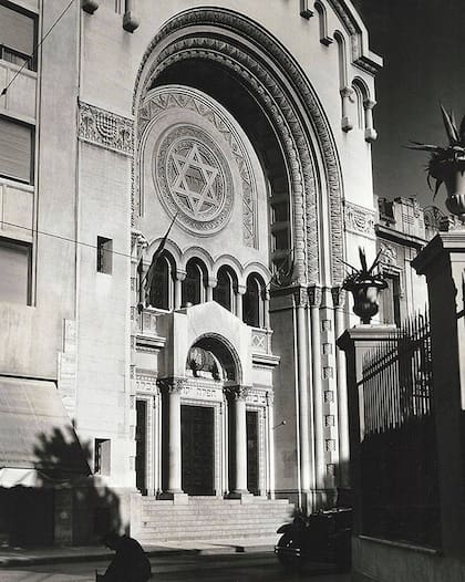 El templo de la calle Libertad fue la primera sinagoga de Argentina.