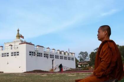 El templo Maya Devi, cuyo nombre hace referencia a la madre de Buda
