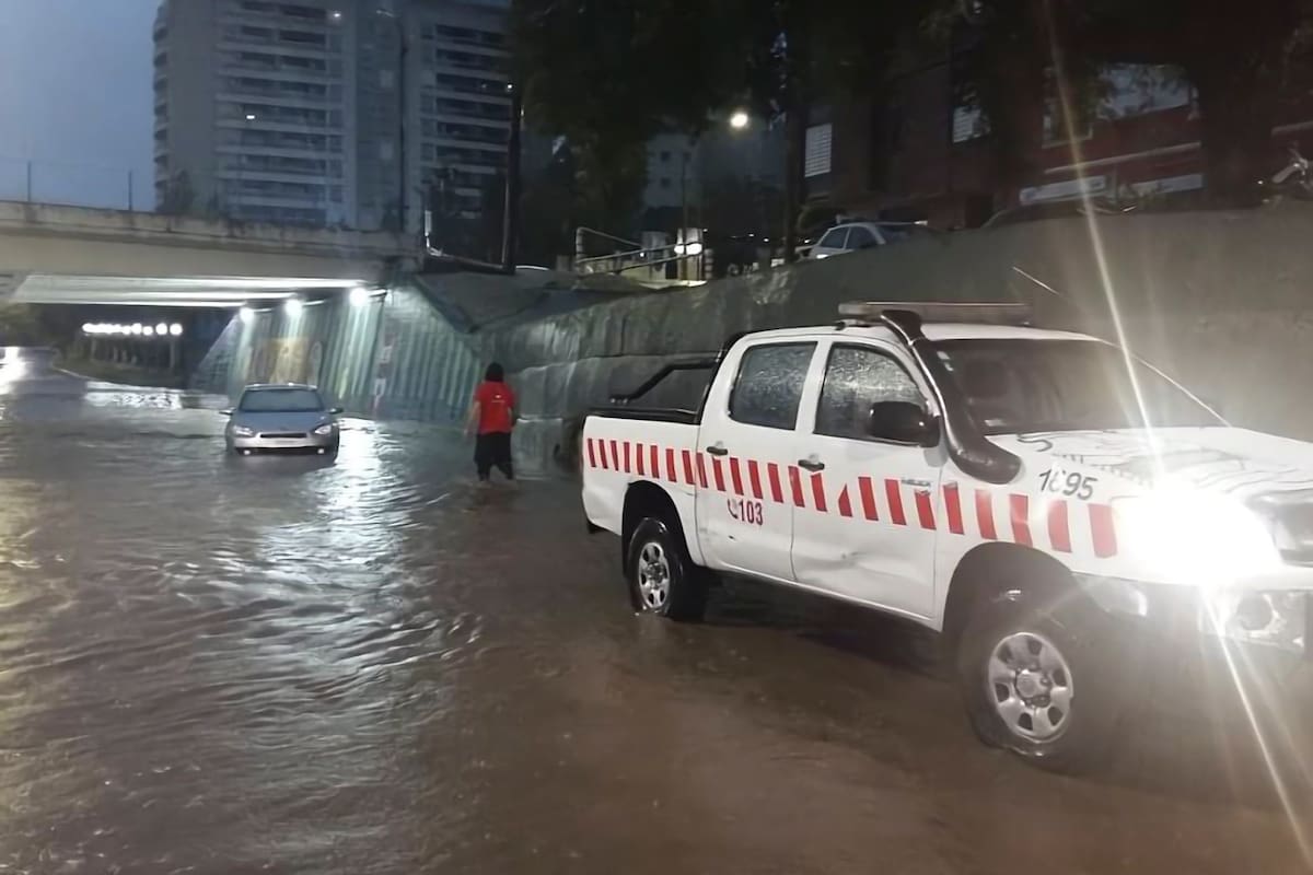 El temporal afectó a las provincias de Córdoba y San Luis