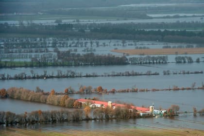 El temporal causó desbordes de ríos e inundaciones