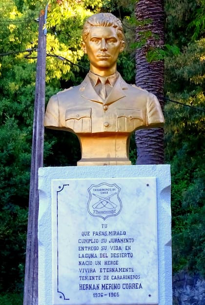 El teniente de carabineros Hernán Merino Correa es el único muerto entre tantos conflictos limítrofes que tuvieron Chile y Argentina