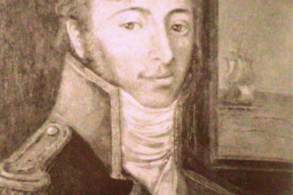 El teniente de navío Cándido Lasala, quien actuó en las dos Invasiones Inglesas. Em 1807 recibió heridas mortales. Tenía 36 años.