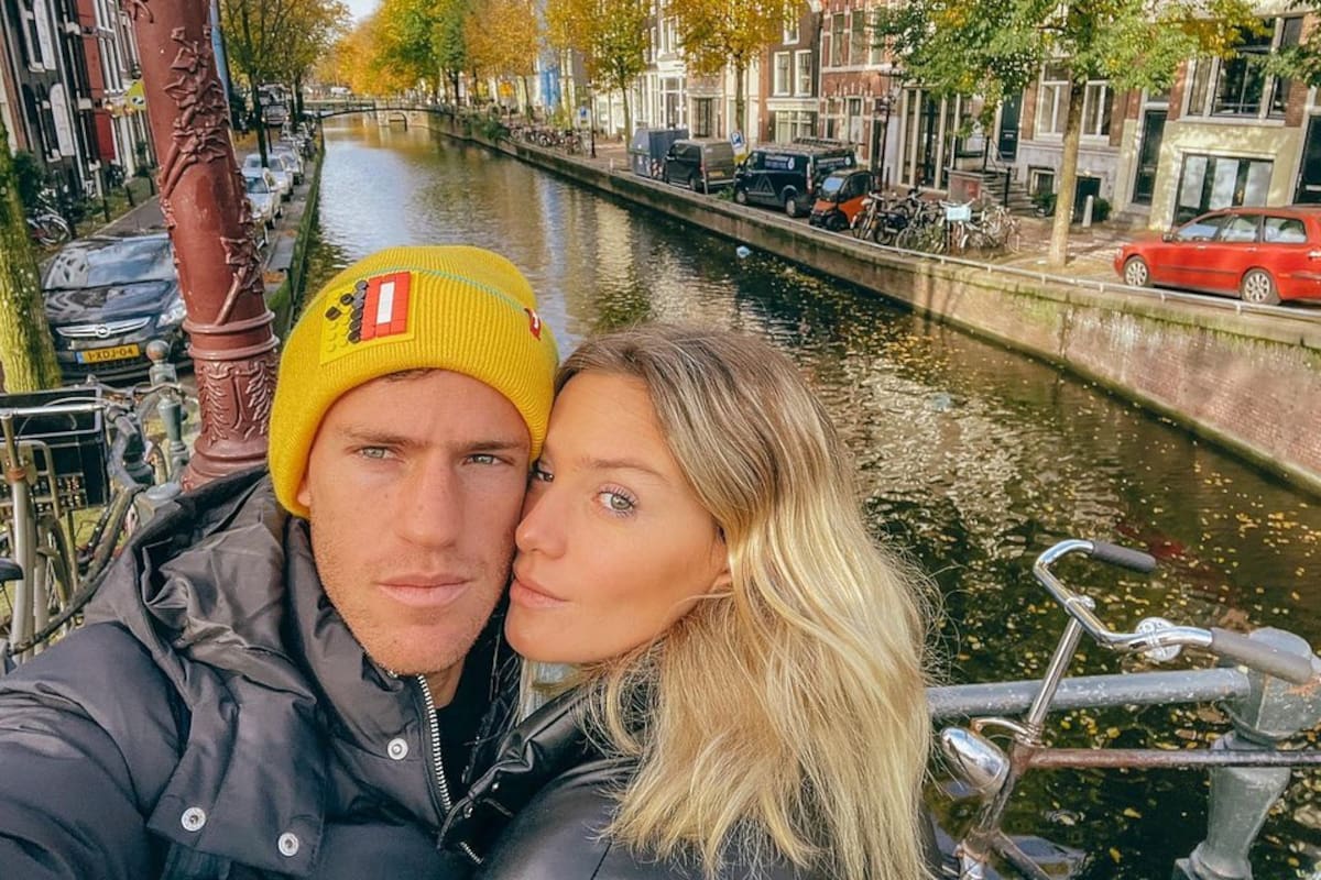 El tenista argentino describió a su pareja con unas conmovedoras palabras. Crédito: Instagram