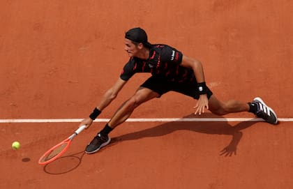 El tenista argentino Federico Coria esta semana disfruta de su mejor ranking: 77°.