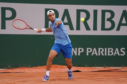 El tenista argentino Francisco Cerúndolo, a sólo una victoria de entrar en el main draw de Roland Garros.