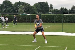 El tenista argentino Juan Pablo Ficovich, recuperado de miocarditis, volvió a competir después de 200 días: lo hizo en la qualy de Wimbledon.