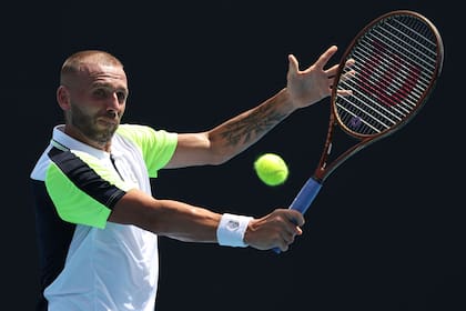 El tenista británico Daniel Evans, retirado en el último Wimbledon