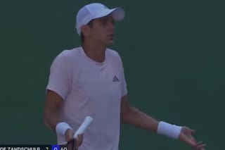 La nueva sensación del tenis español tuvo un incidente con un alcanzapelotas: “¡Dame la puta toalla, coño!“