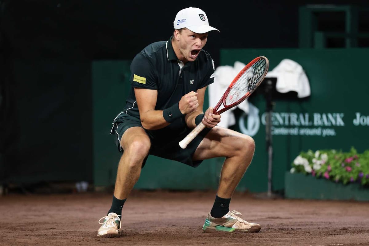 El tenista estadounidense Jenson Brooksby, campeón del ATP de Houston 2025; en diciembre pasado confesó que es autista desde chico