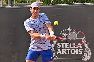 El tenista argentino que juega para Italia, fue castigado por doping y dio clases para salir adelante