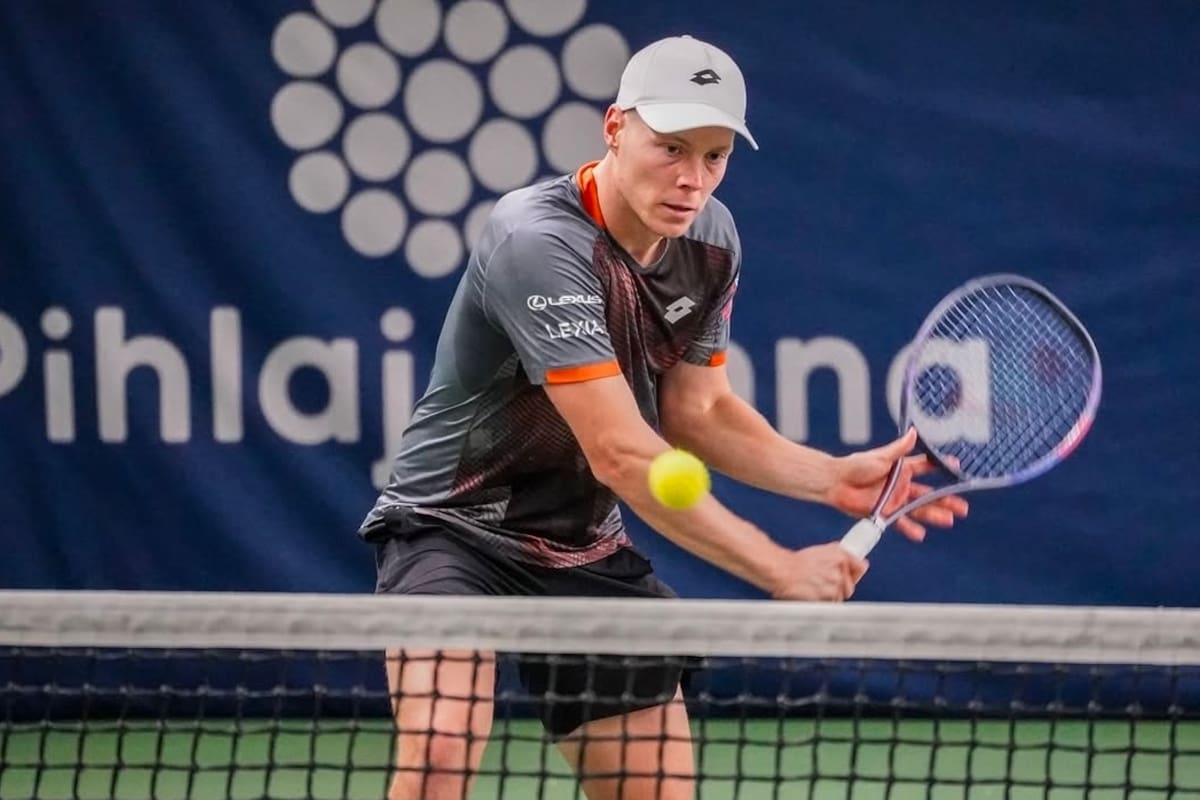 El tenista Harri Heliovaara, uno de los mejores doblistas del mundo: está en Dubai, tras ganar el trofeo, pero no puede marcharse por el conflicto bélico