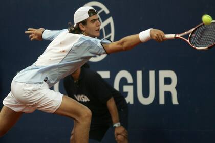 El tenista Juan Martín del Potro en el ATP de Buenos Aires de 2006, su única participación oficial en el torneo durante su carrera.
