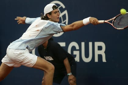 El tenista Juan Martín del Potro en el ATP de Buenos Aires de 2006, su única participación oficial en el torneo durante su carrera.