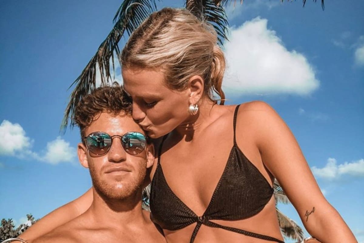 El tenista y la modelo descansaron en un lujoso alojamiento de las islas Baleares. Crédito: Instagram