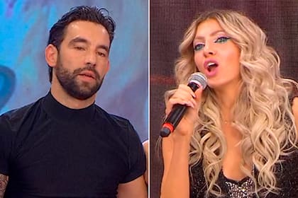 El tenso e incómodo cruce entre Cachete Sierra y Candela Ruggeri, en la pista de "La Academia"