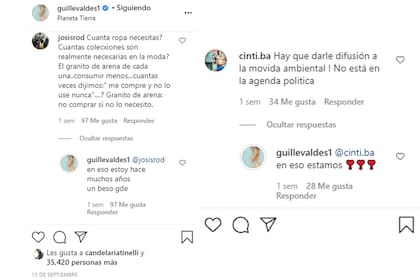 Los mensajes que Valdés recibió en su publicación