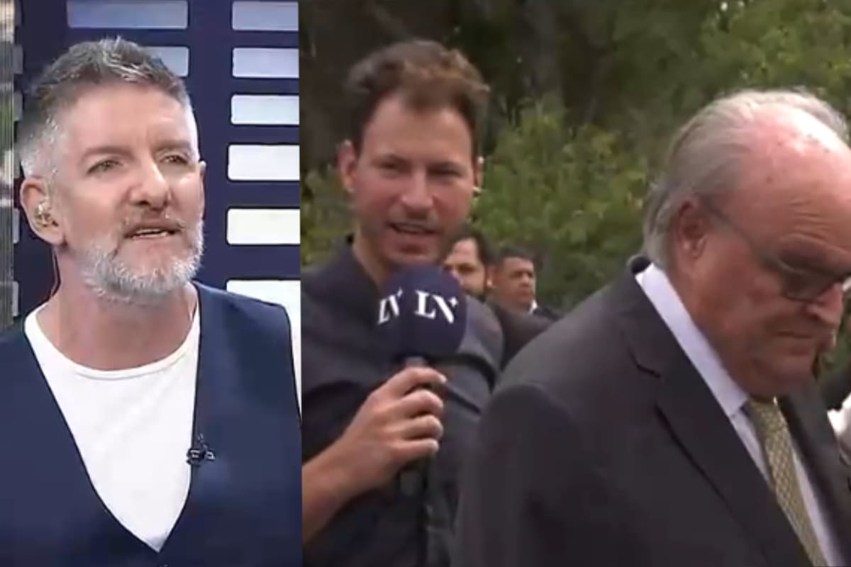 El tenso momento en vivo con José Ignacio de Mendiguren (Captura video)