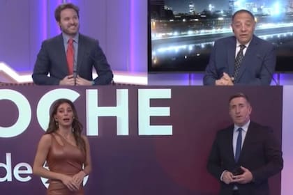 El tenso momento que si vivió en vivo en Canal 26 (Captura)