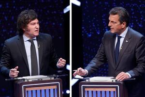 El tercer debate presidencial fue entre Sergio Massa y Javier Milei