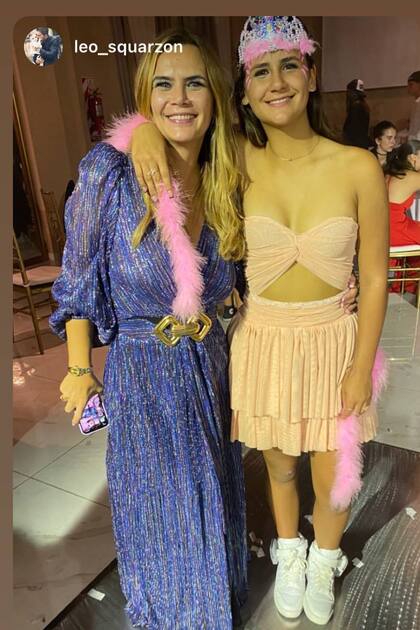 El tercer y último look que exhibió Uma Fabbiani en su fiesta de 15