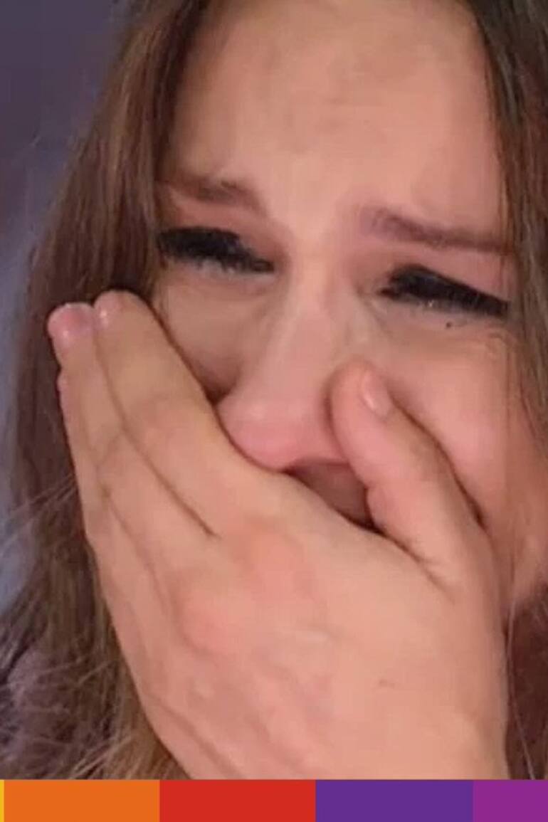 El termómetro de la TV: Pampita Ardohain no pudo contener las lágrimas en "La Academia"