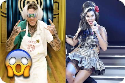 Alex y Charlotte Caniggia volvieron a demostrar su personalidad combativa
