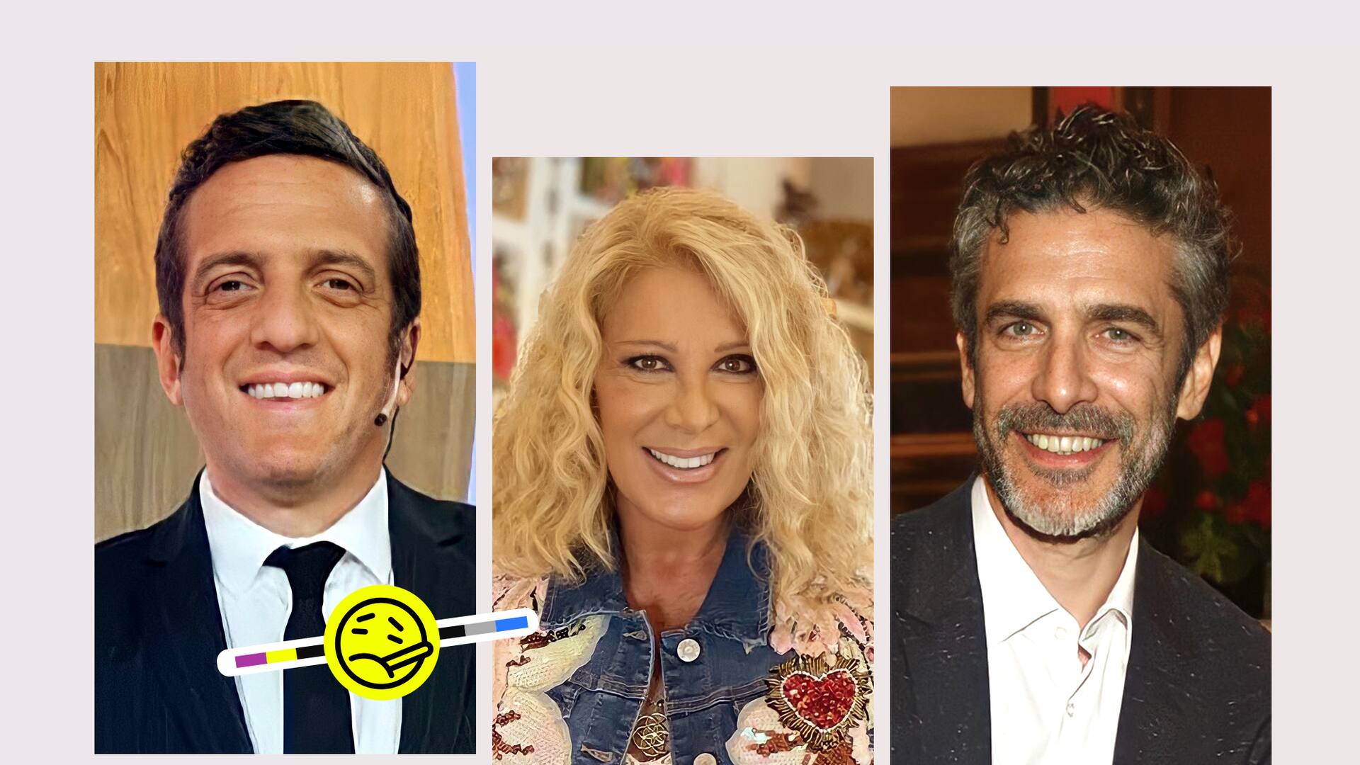 Mauro Szeta, Reina Reech y Leonardo Sbaraglia