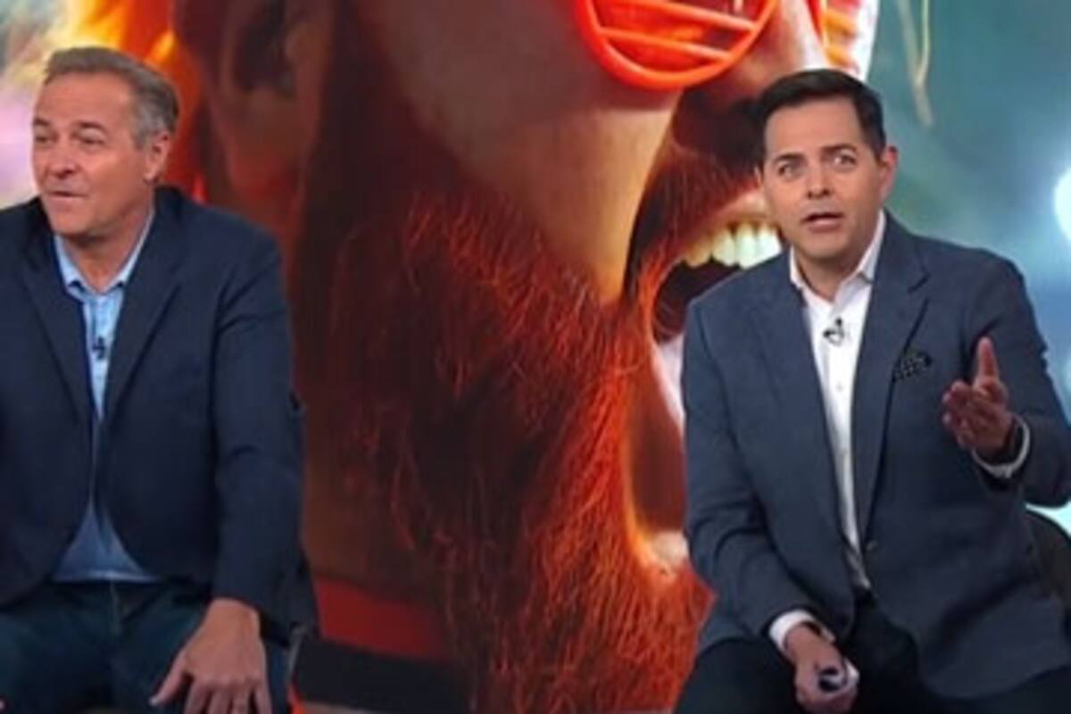 El terremoto se sintió en los estudios de TV de Nueva York