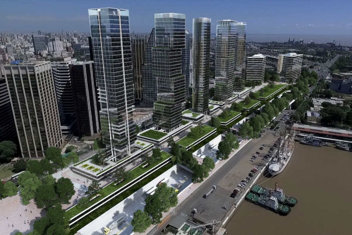 El terreno que se subastará en Catalinas Norte