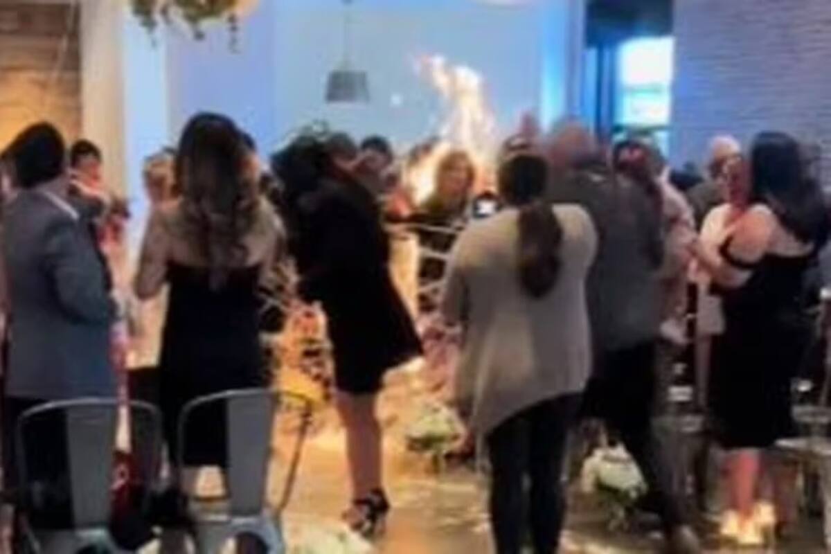 El terrible momento no tardó en viralizarse (Foto: Captura de video)