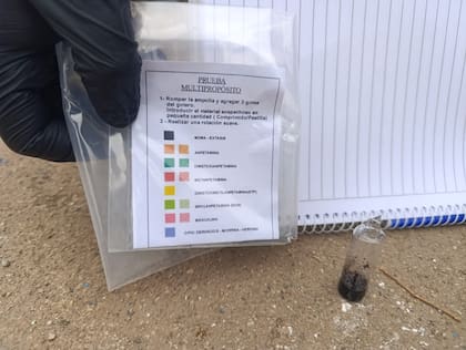 El test de detección de la Policía de Córdoba