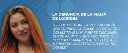 El testimonio de la mamá de Lourdes al radicar la denuncia por la desaparición de su hija