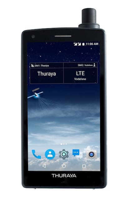 El Thuraya X5 Touch es el primer teléfono satelital con Android